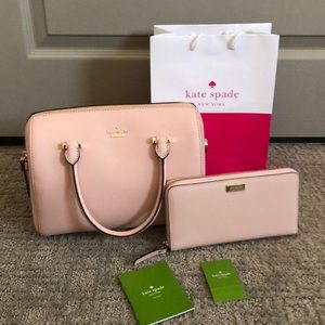 Kate Spade Cameron street purse set with wallet